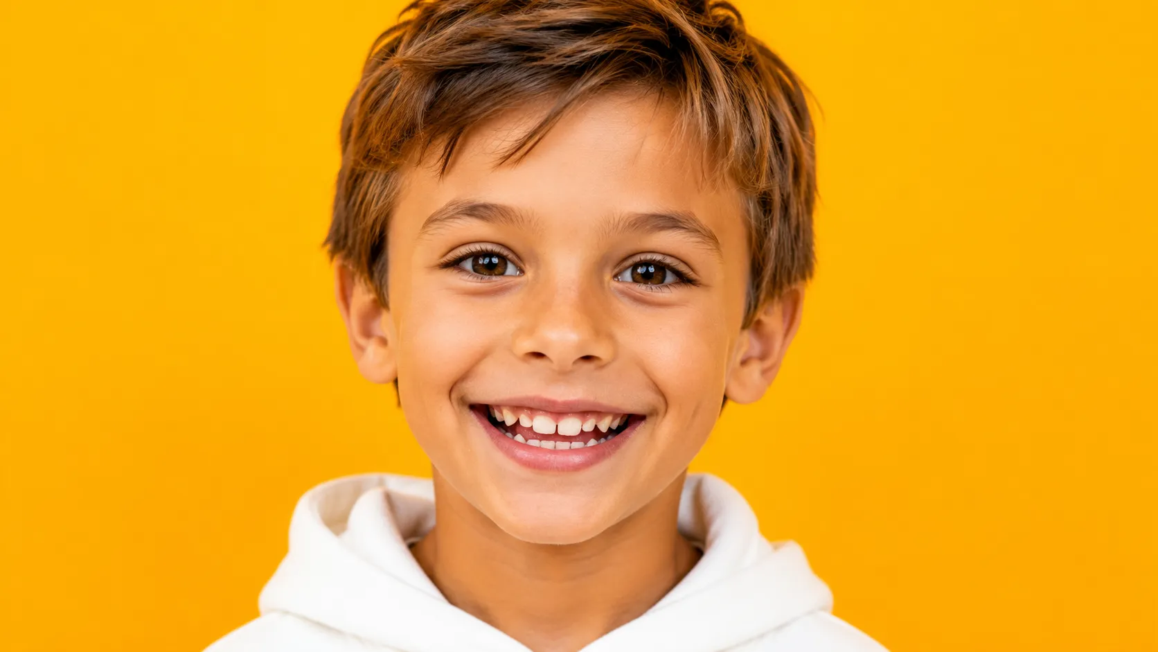 il mio impegno per la comunita (1) Bambino di 6-7 anni con sorriso sano: la MIH si riconosce sui molari permanenti a quest'età